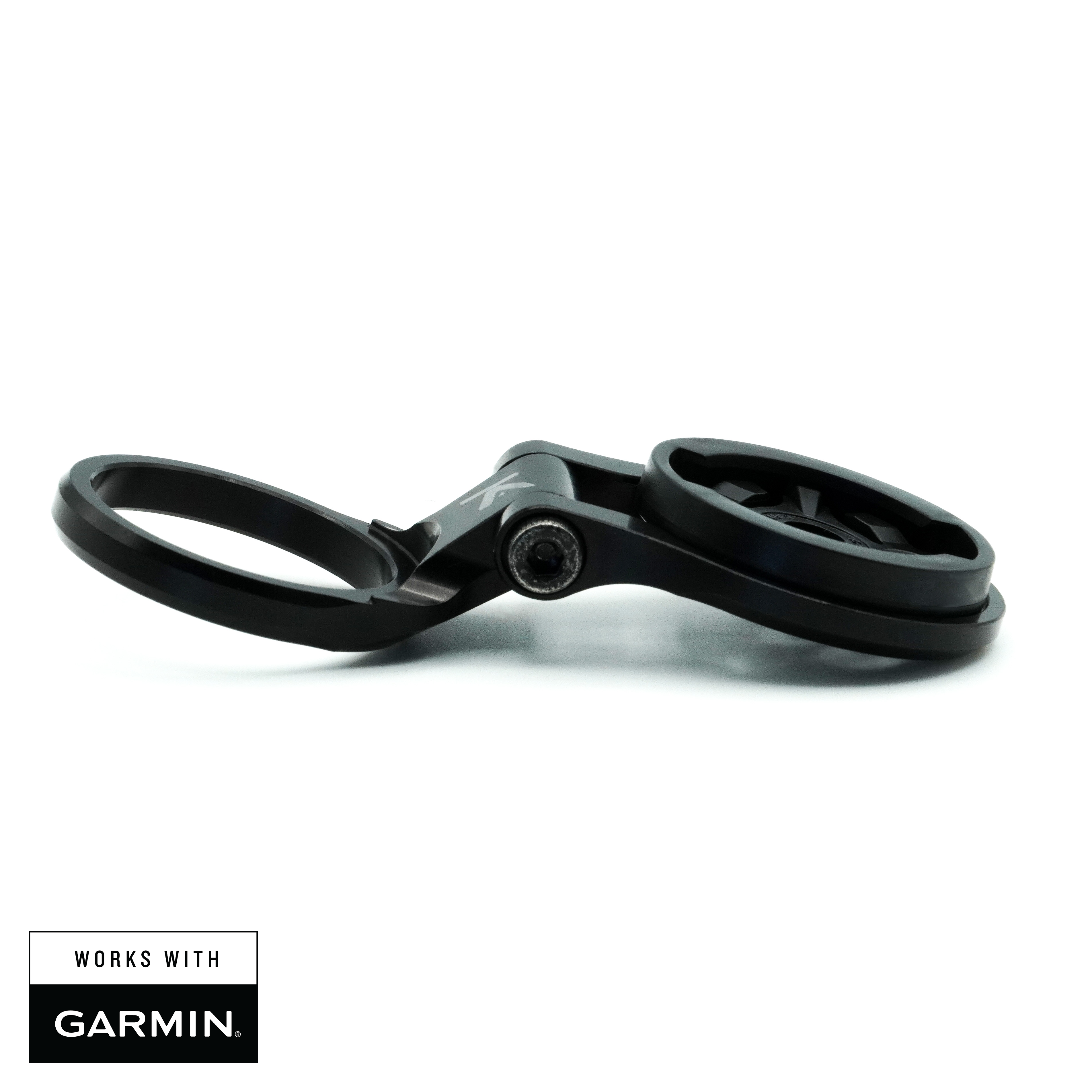 K-Edge | Boost Stem Bicycle Computer Mount | Garmin | Black