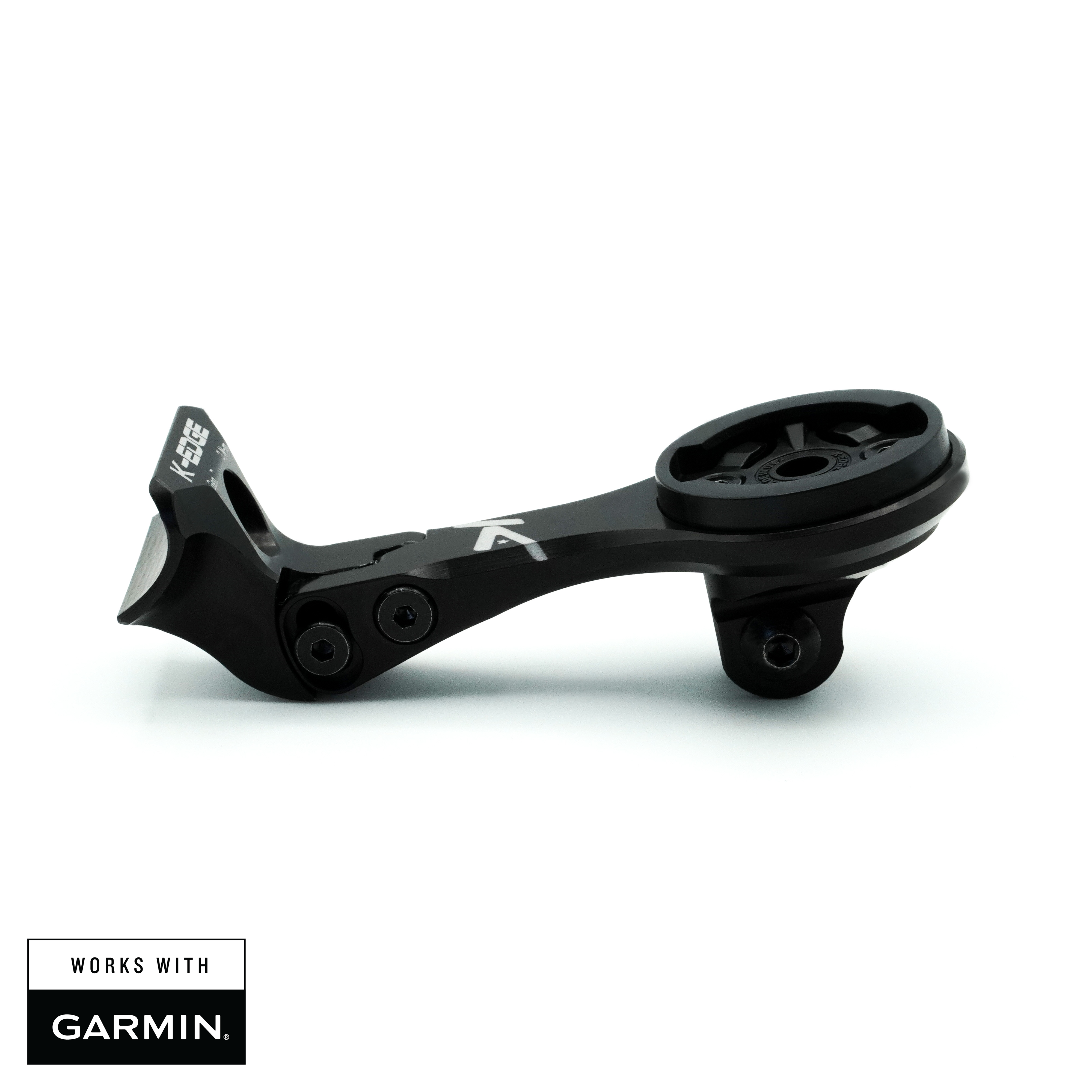 K-Edge | Gen 7. Madone Combo Bicycle Computer Mount | Garmin | Black