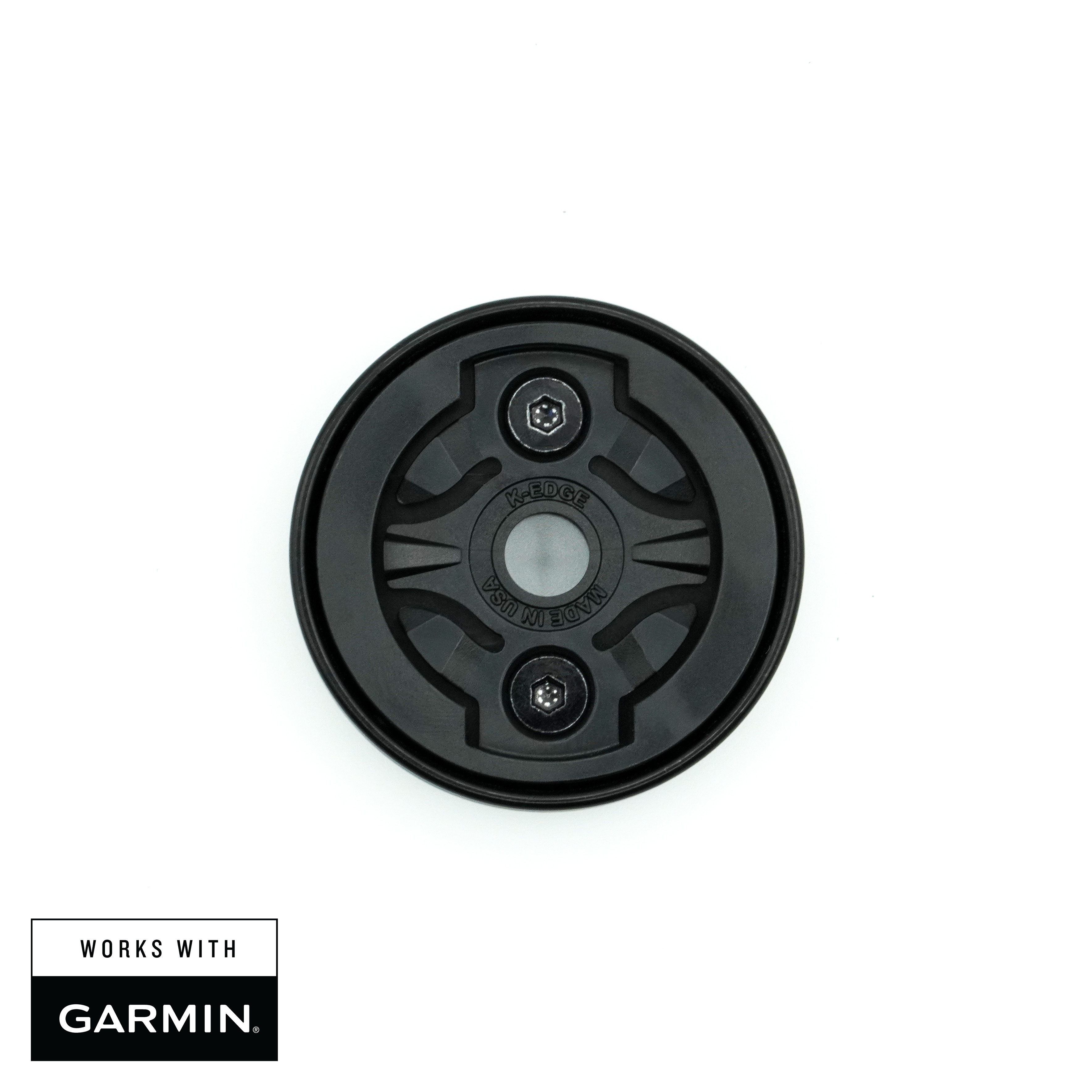 K-Edge | Gravity Top Cap Mount Bicycle Computer Mount | Garmin