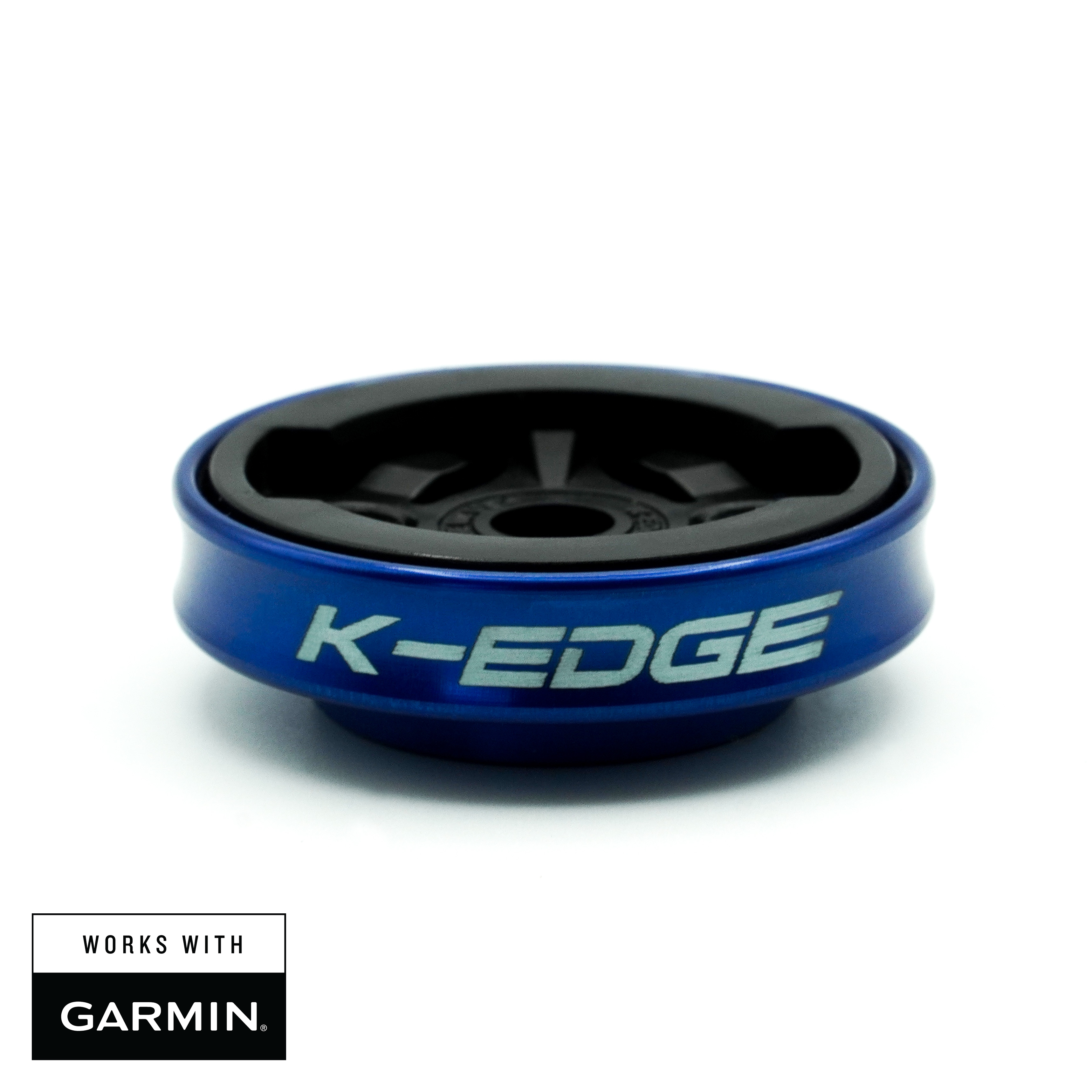 K-Edge | Gravity Top Cap Mount Bicycle Computer Mount | Garmin