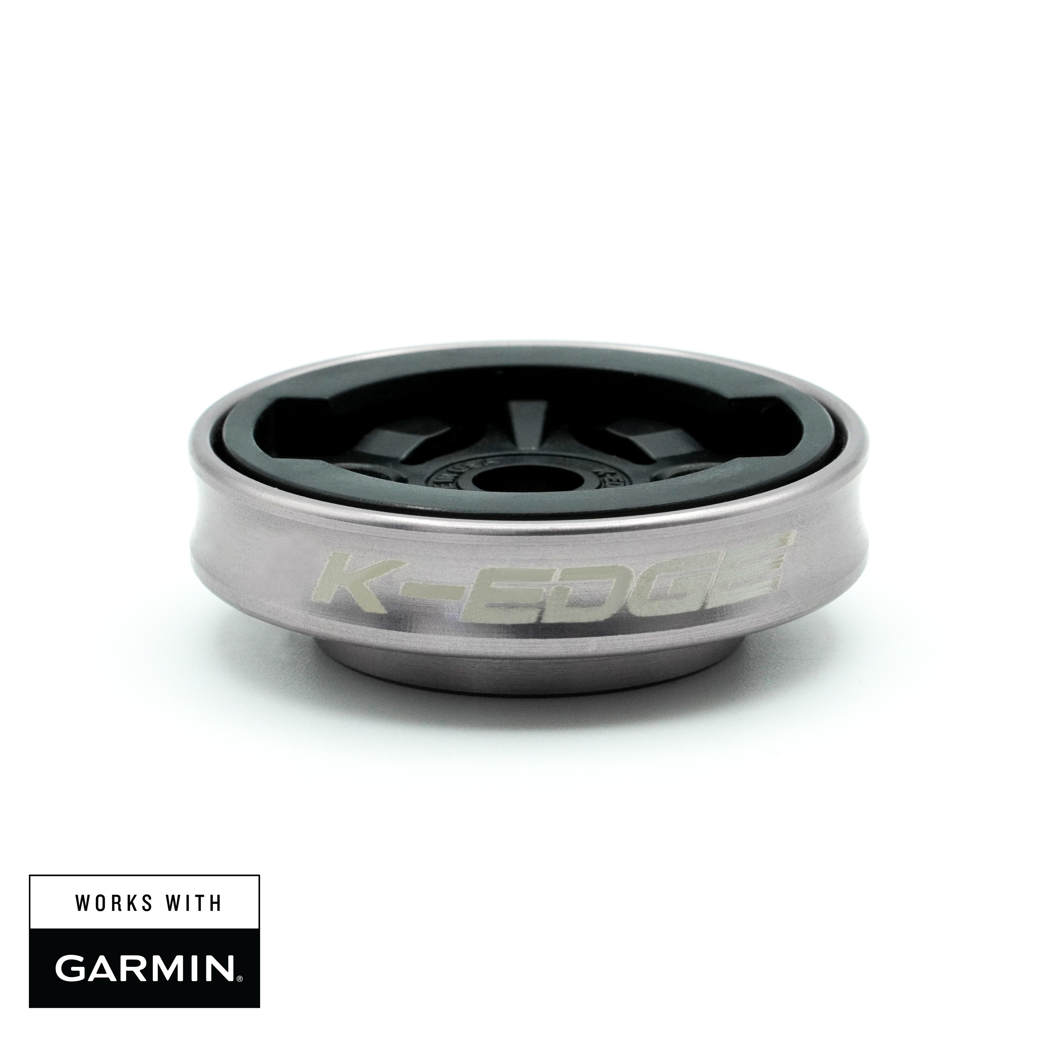 K-Edge | Gravity Top Cap Mount Bicycle Computer Mount | Garmin