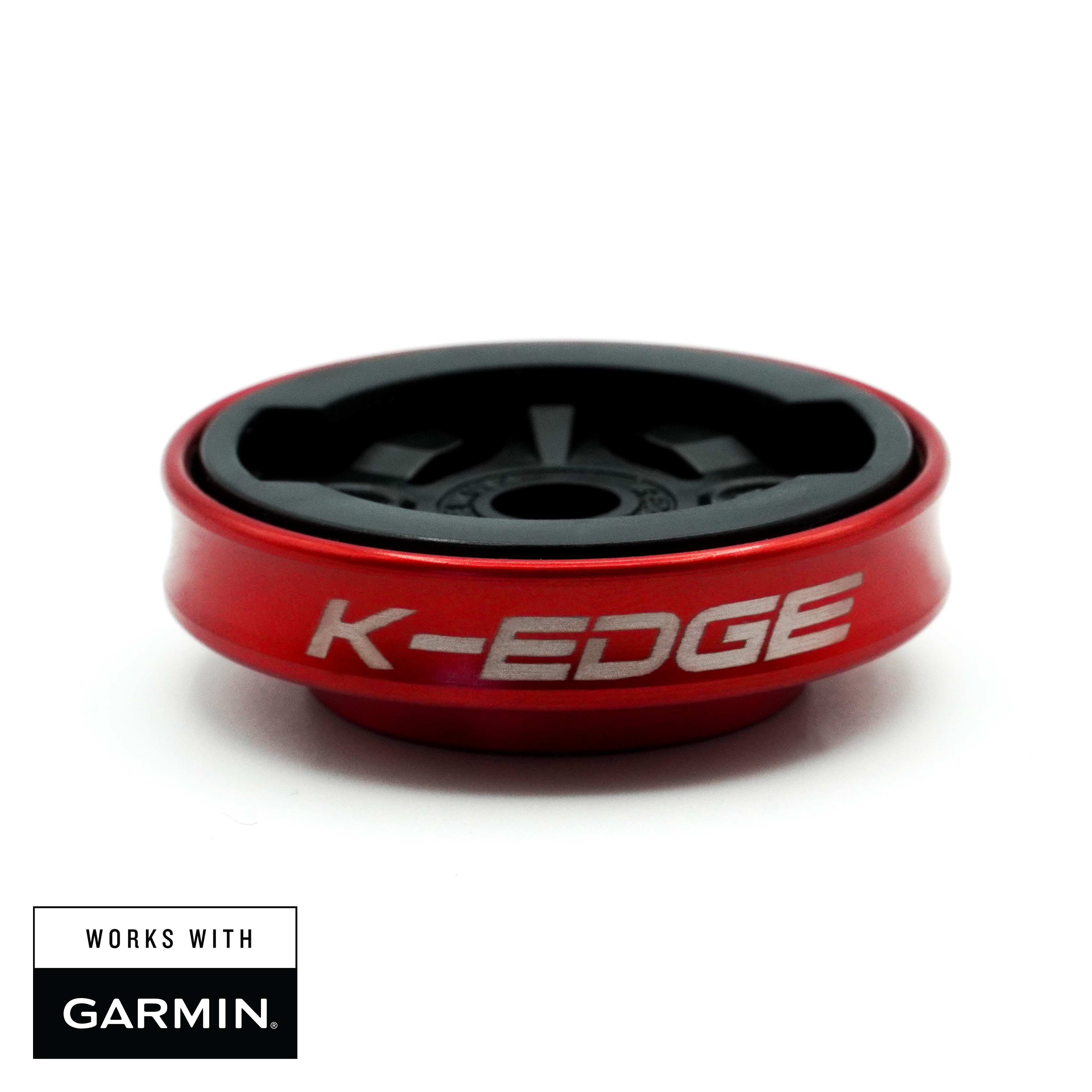 K-Edge | Gravity Top Cap Mount Bicycle Computer Mount | Garmin