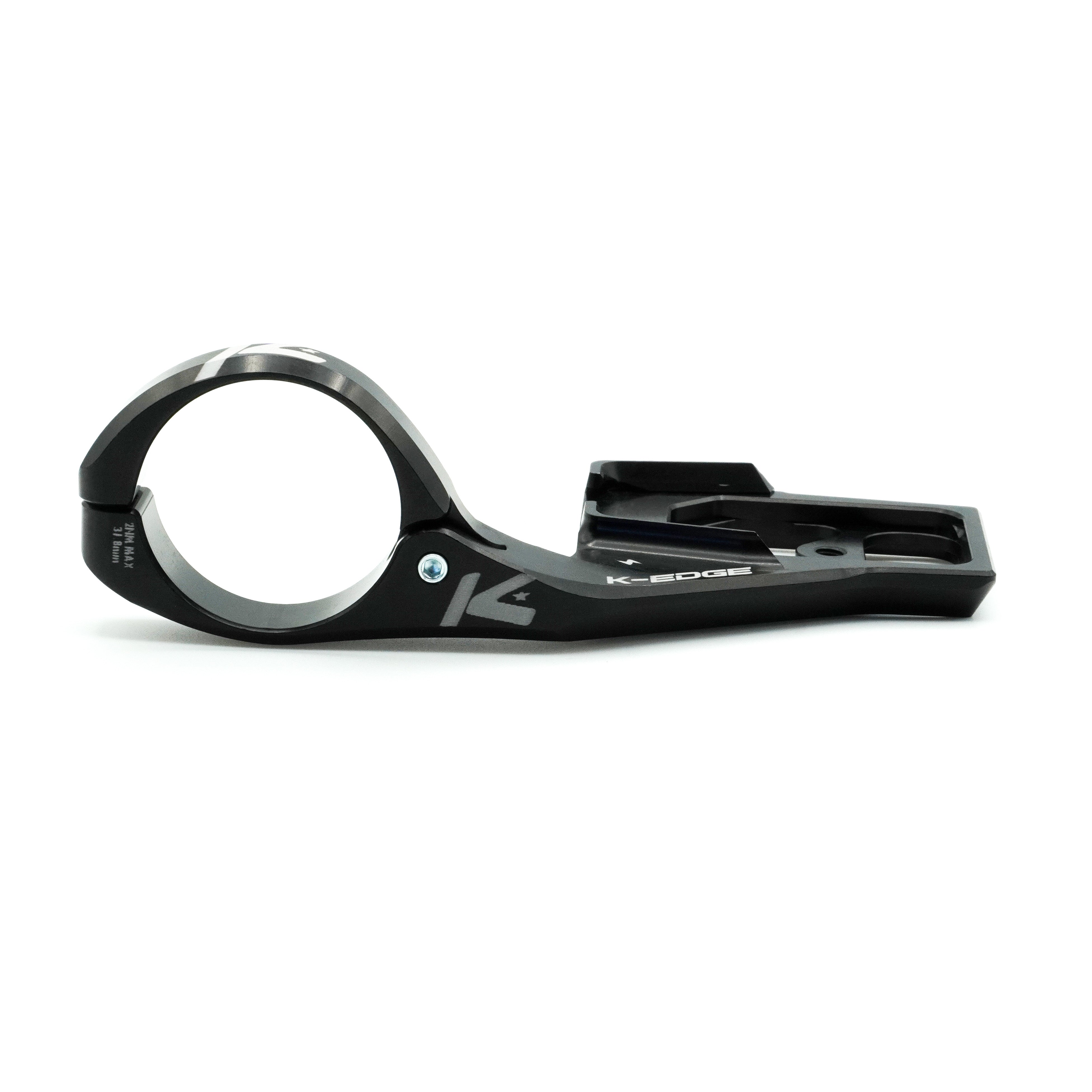 K-Edge | Bosch Out-Front Bicycle Computer Mount | Black | Side