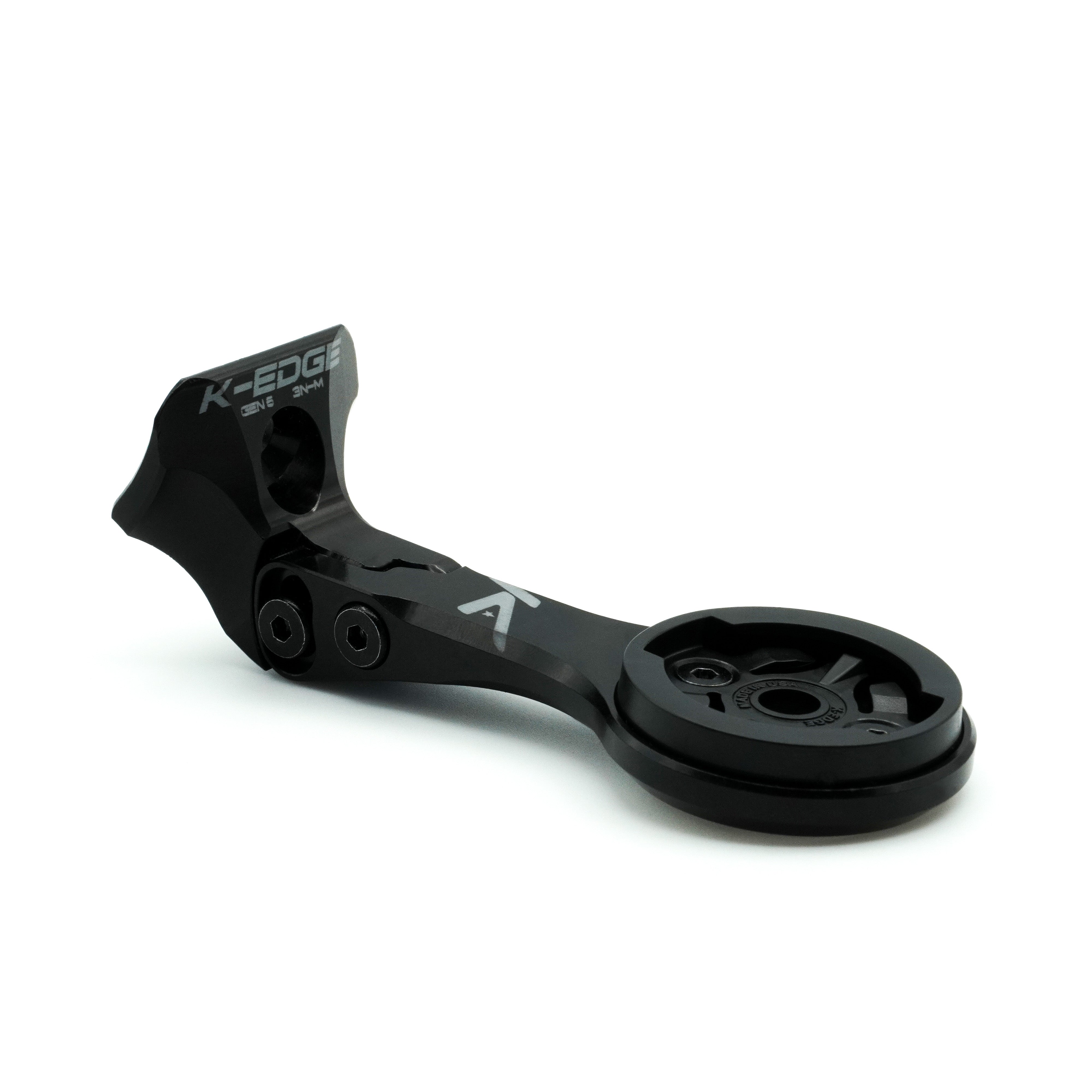 K-Edge | Gen 6. Madone/Emonda Bicycle Mount | Garmin | Black | Side