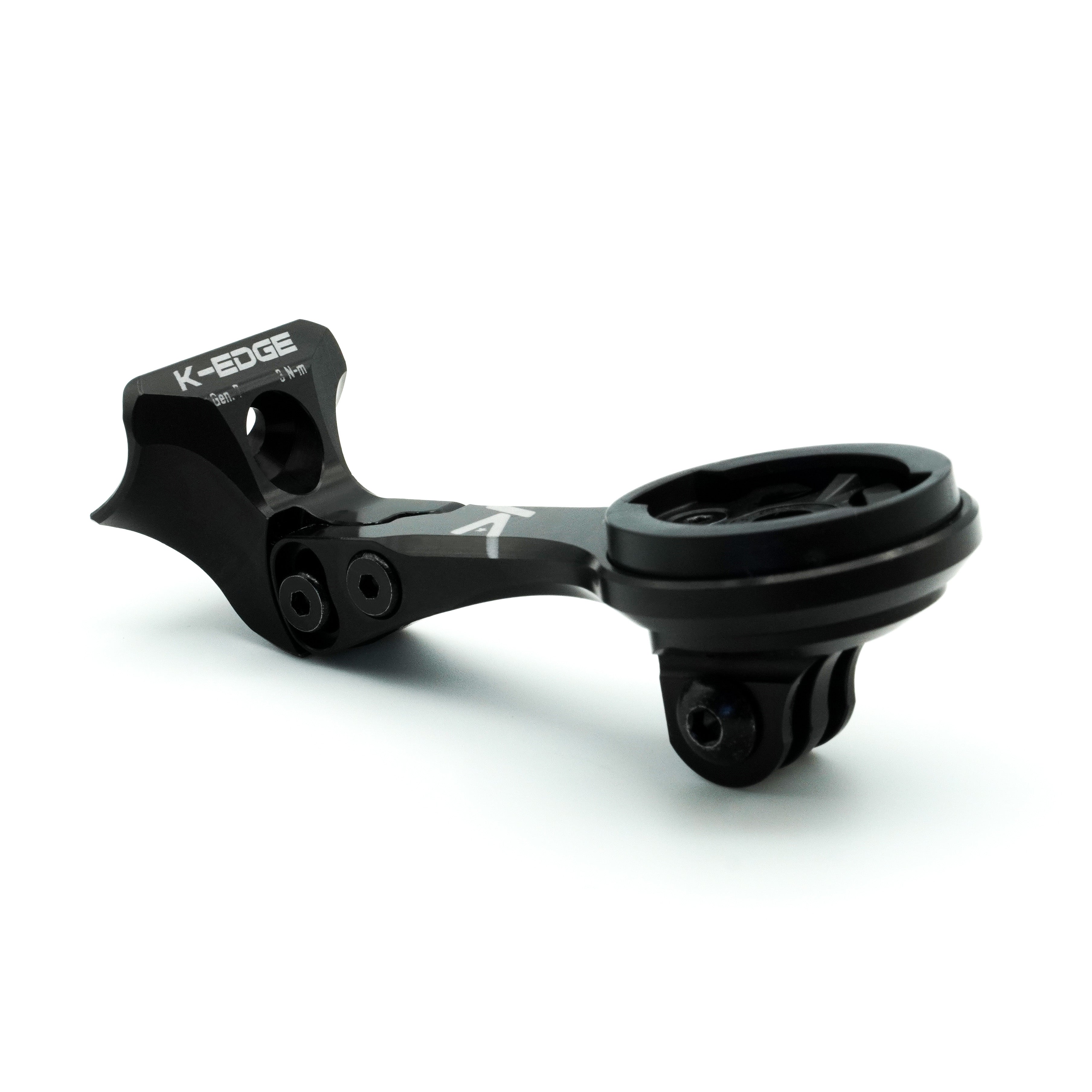 K-Edge | Gen 7. MadoneBicycle Computer Combo Mount | Garmin | Black | Side