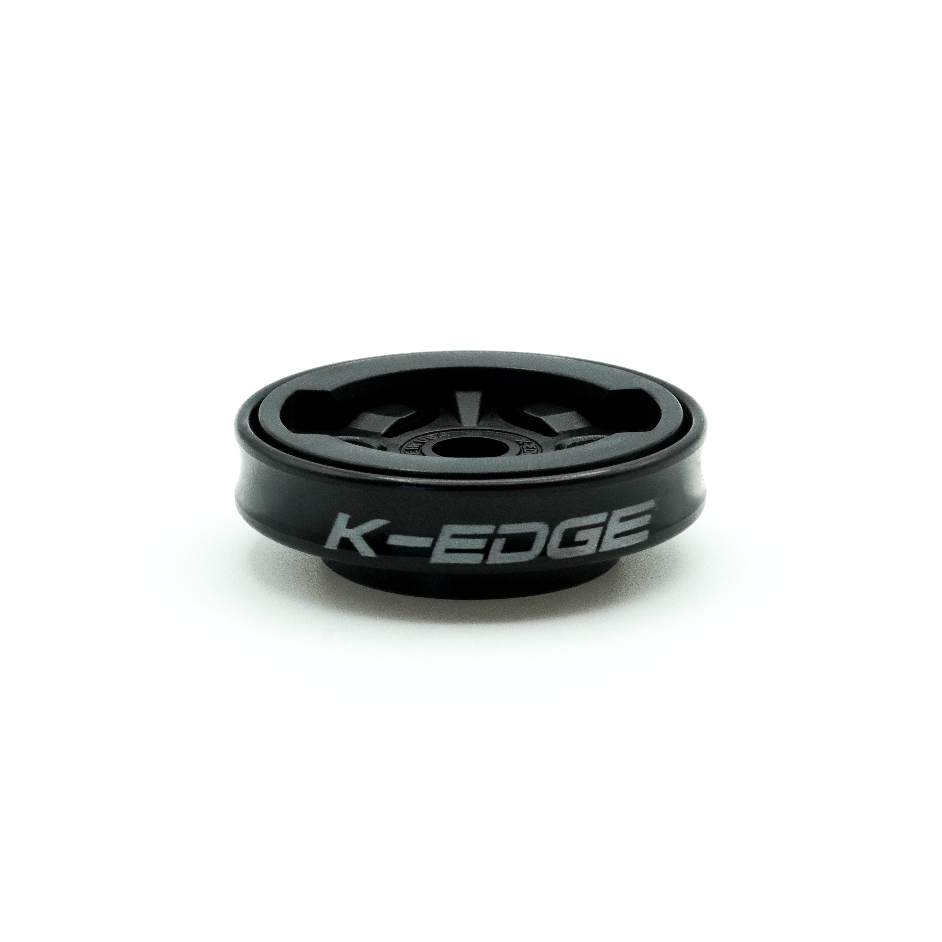 K-Edge | Garmin Gravity Mount for Bicycle Computers | Top Cap | Black