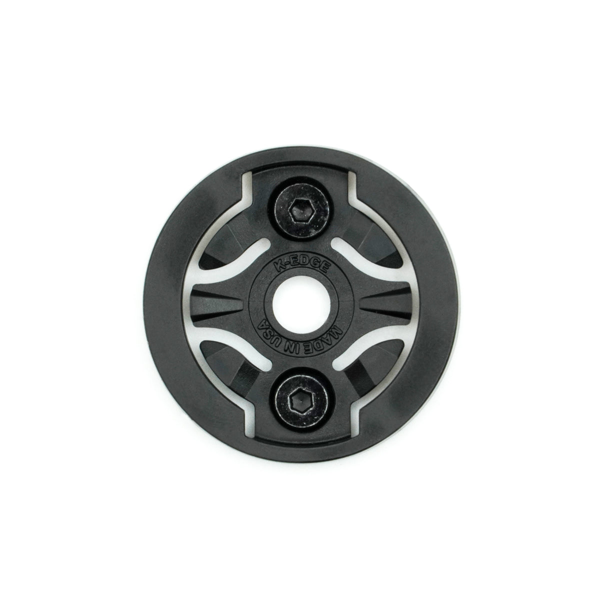 K-EDGE Kit Inserti In Plastica Di Ricambio Per Supporti Garmin 1/4 Giro, Nero