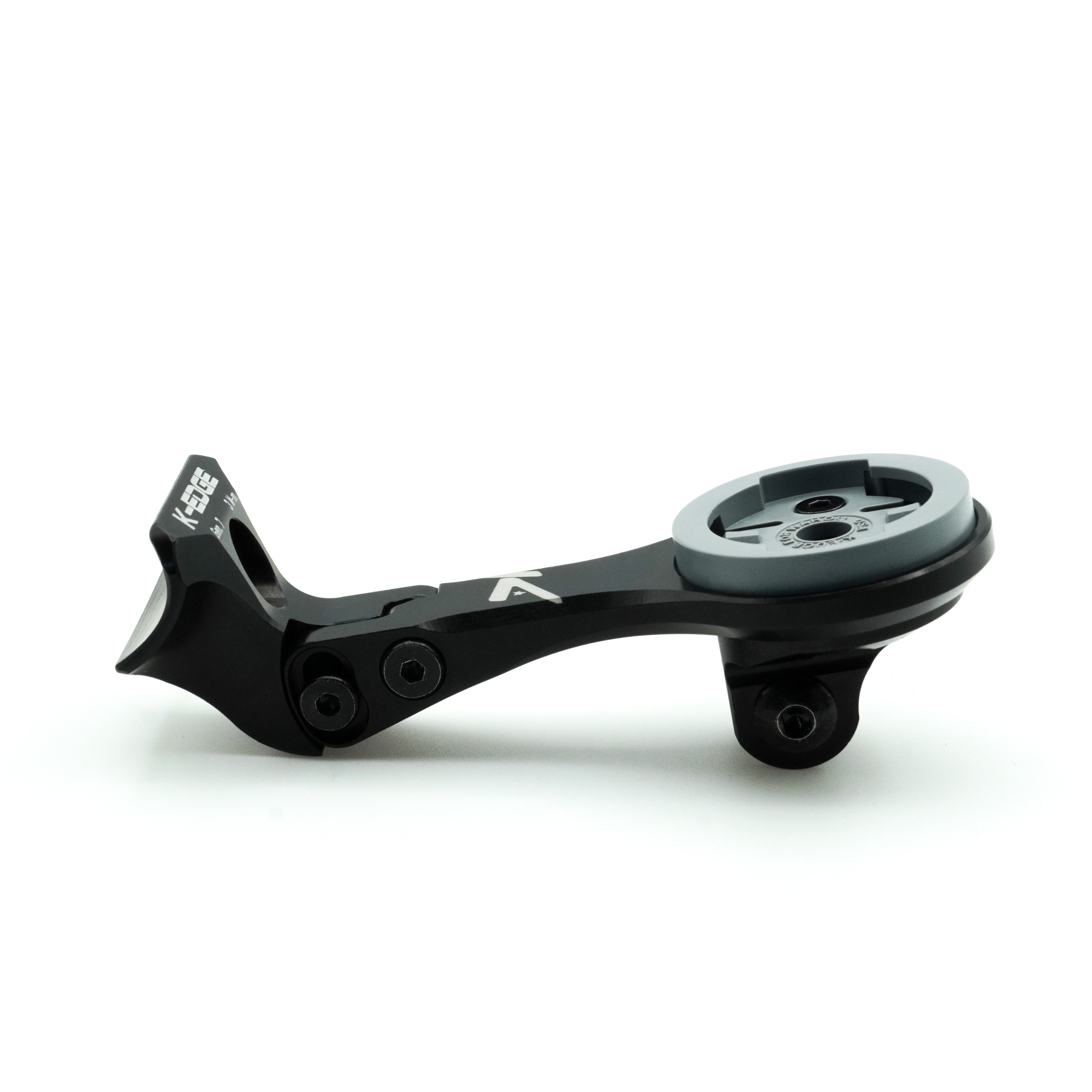 K-Edge | Gen 7. Madone Bicycle Computer Combo Mount | Wahoo | Black | Side